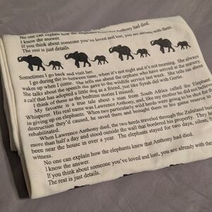 Jodi Picoult Leaving Time Book Scarf